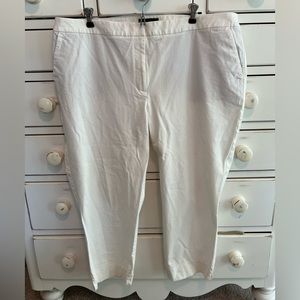 Talbots White Pants Size 22W